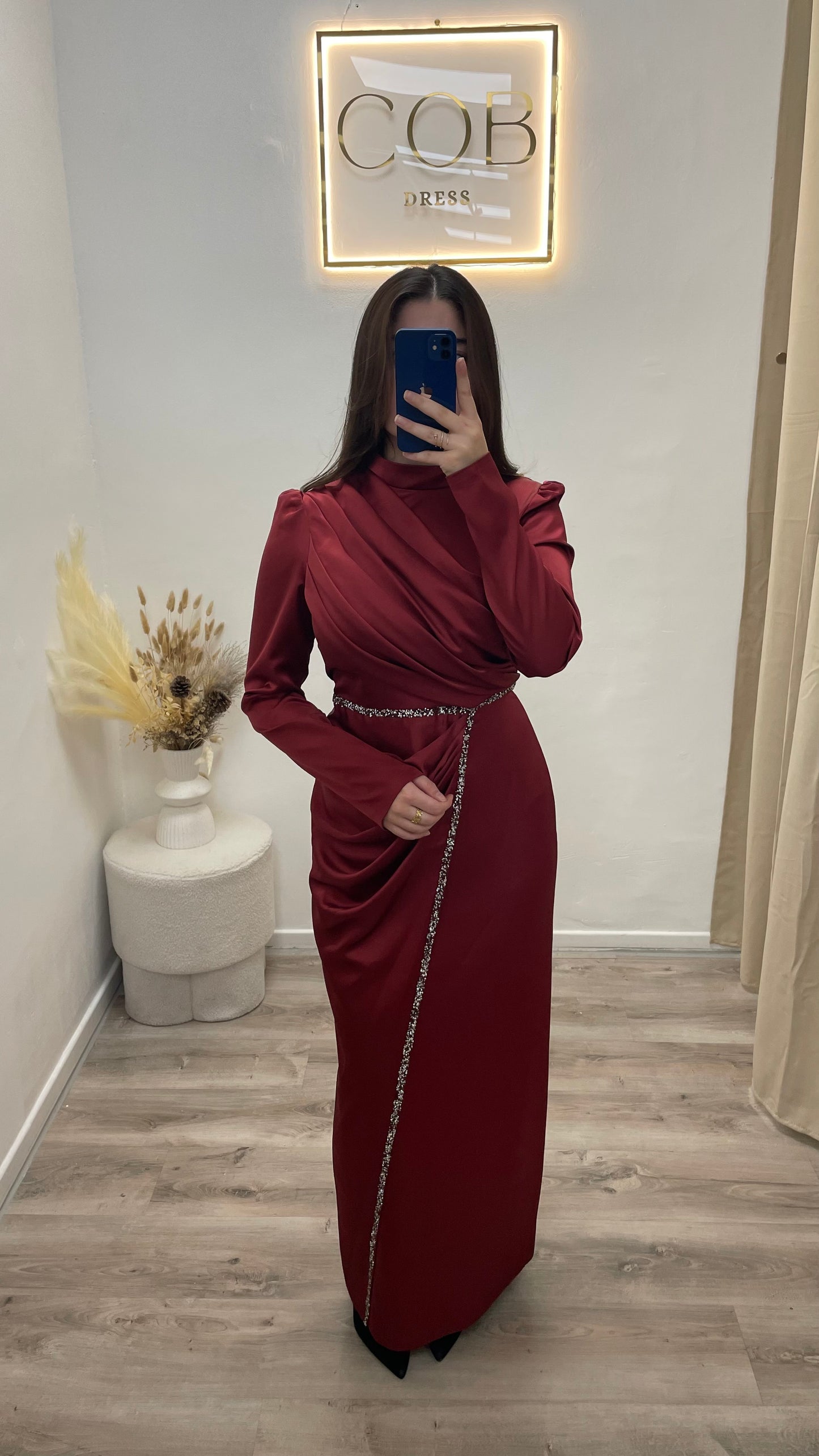 Satin dress