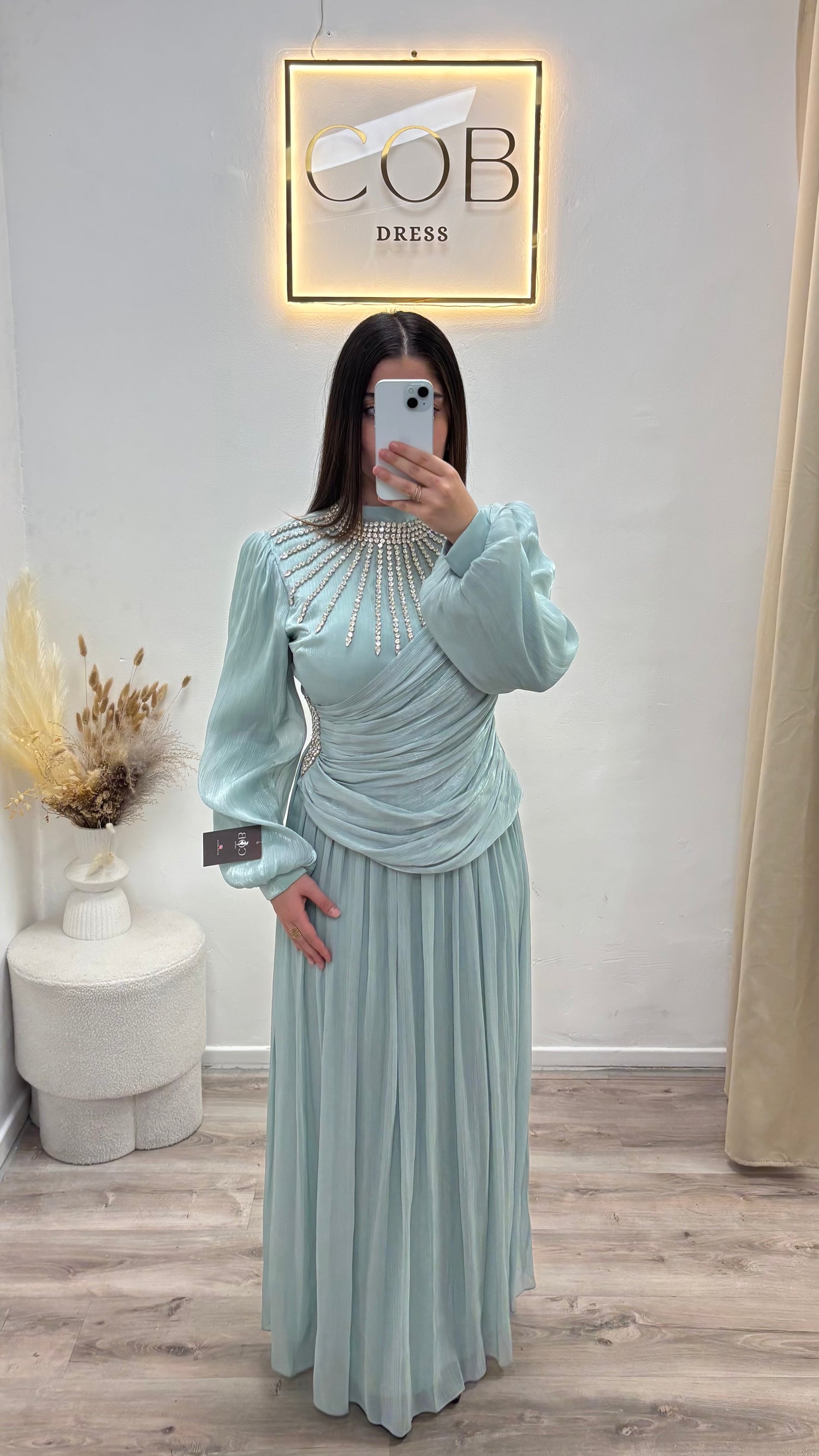 Robe de soirée Hijab