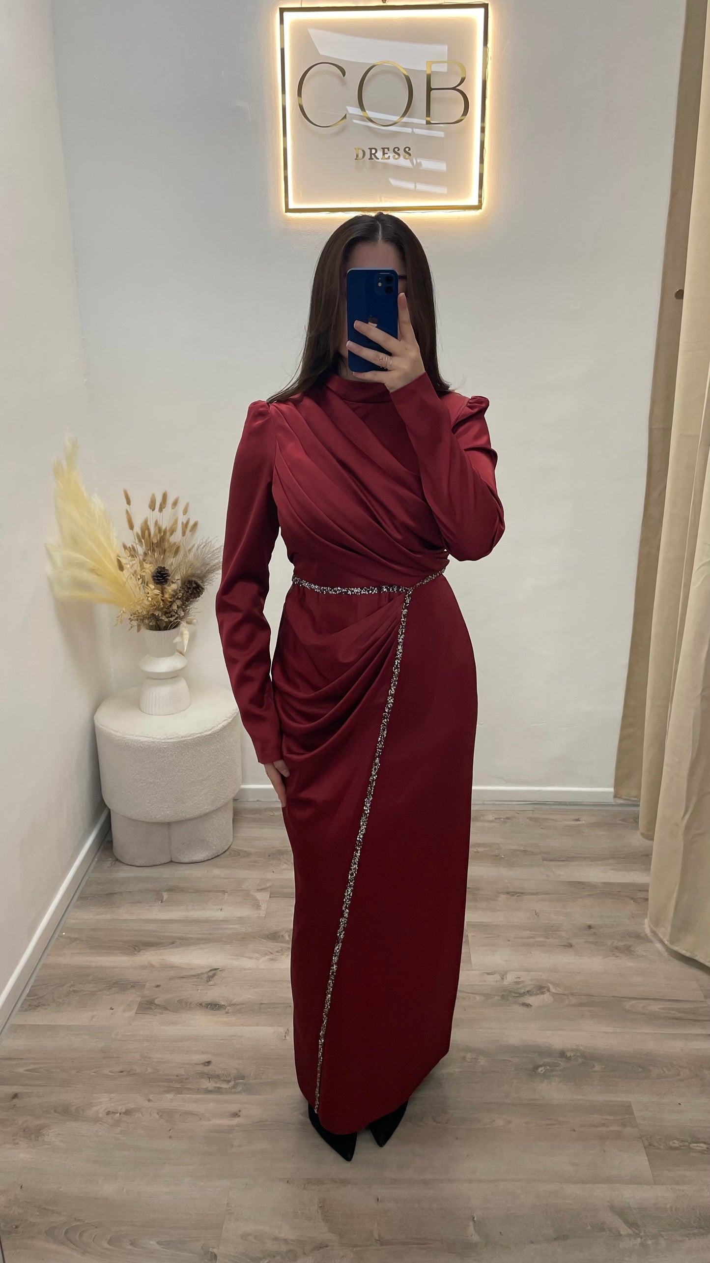 Satin dress