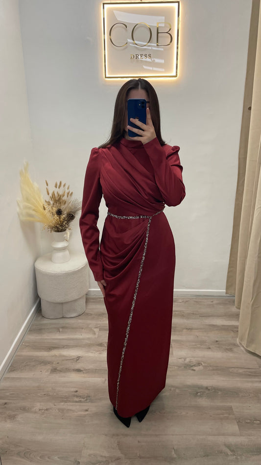 Satin dress